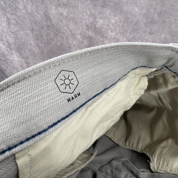 Levis XX Chino Pants Mens 32x30 Gray Standard Taper Warm - Picture 6 of 9